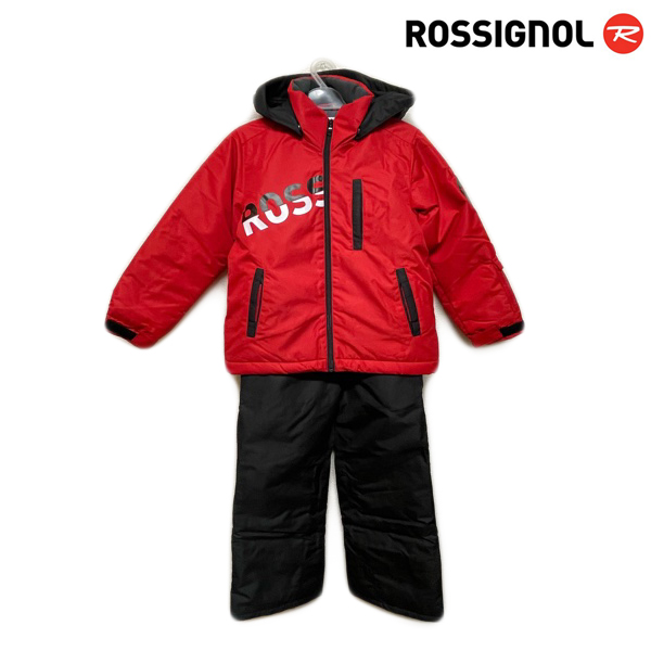 全ての Rossignol ロシニョール Junior Suits Boy ジュニア スキーウェア 上下セット Rlhjs01 Red Black Fucoa Cl
