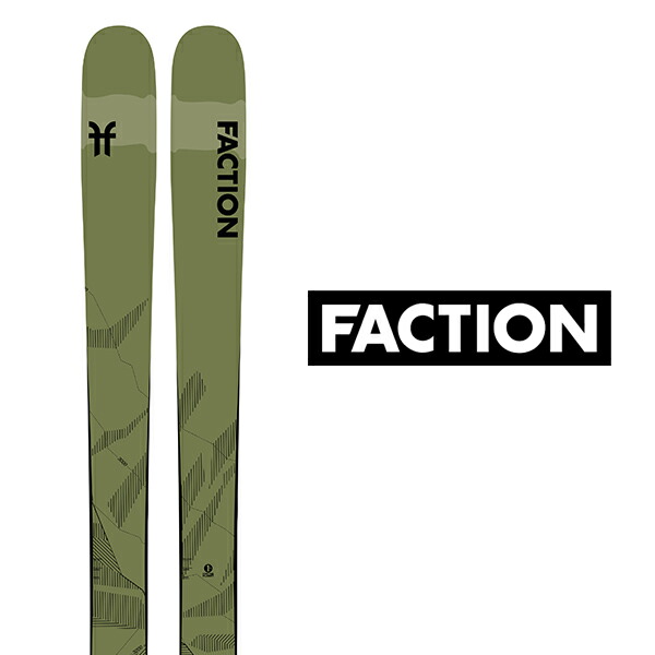 FACTION MANA3 184cm 板のみ ファクション FACTION Mana 3 マナ 3 スキー板 単品 2023-2024