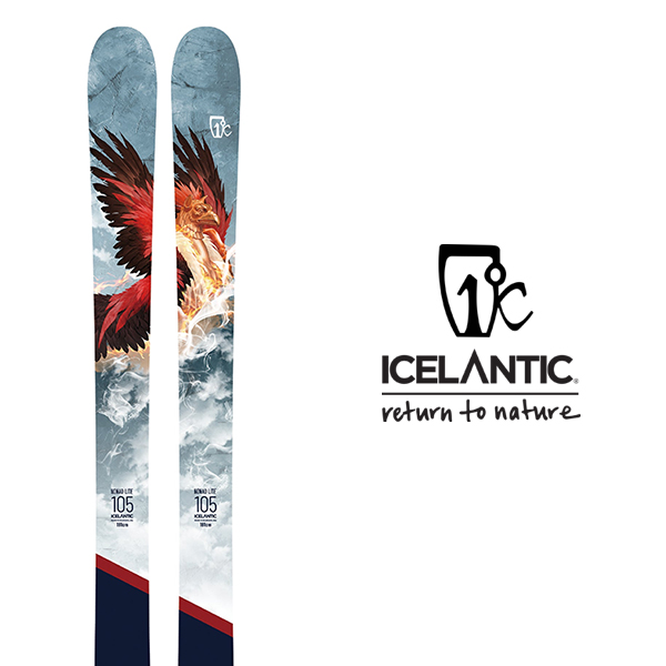 【楽天市場】ICELANTIC アイスランティック スキー板 《2024