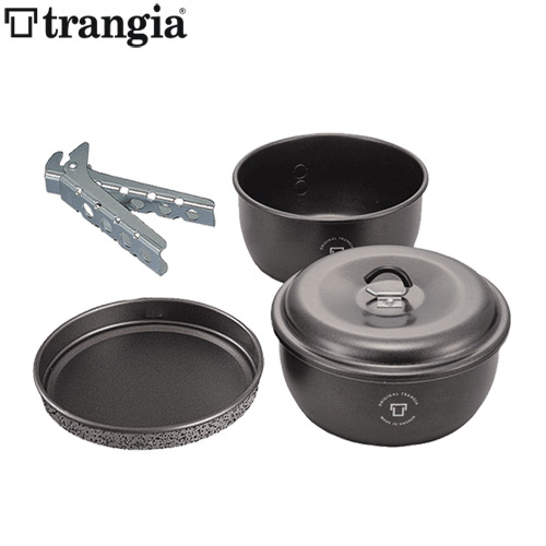 トランギア trangia 凍原3 ミニ 黒いこと変わり種 軽銀 TR-TUNDRA3MN-BK