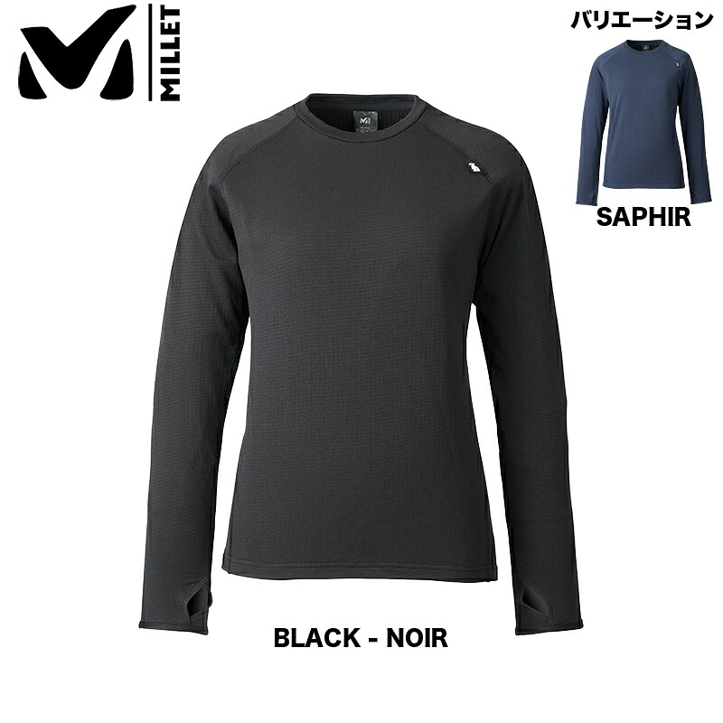 ミレー MILLET DRY GRID CREW W 23-24FW：MIV02047
