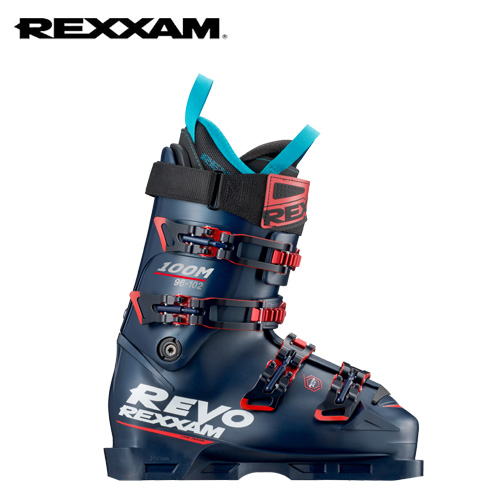 スキーブーツ レクザム 22-23 REXXAM レボ REVO100M ネイビー 2022モデル