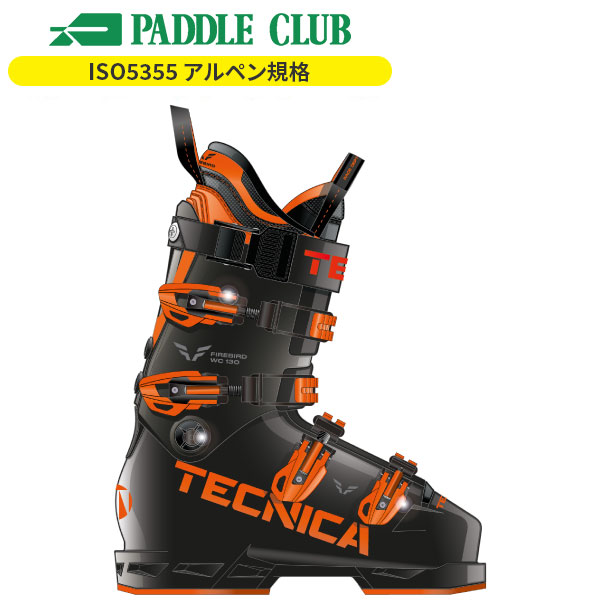 TECNICA スキーブーツ 23.5 ブラック/オレンジ　子供用　女性用 TECNICA スキーブーツ 23.5 ブラック/オレンジ 子供用 女性用 TECNICA