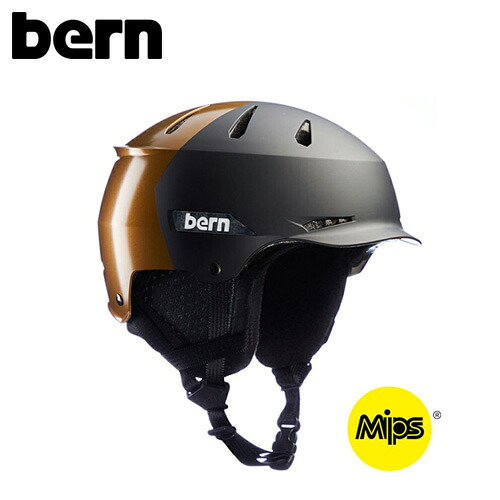 ヘルメット バーン bern ヘンドリックス ウィンターミップス HENDRIX WINTER MIPS (Mettalic Copper Hatstyle) BESM34M|スキーインパクト