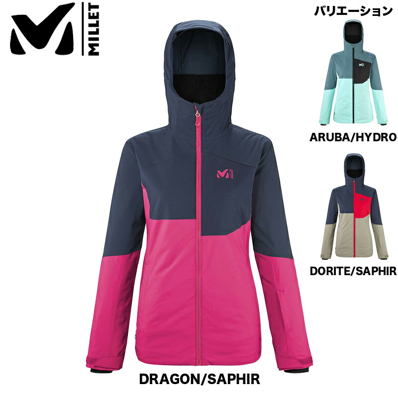 楽天市場】スキーウェア レディース スキージャケット ミレー MILLET