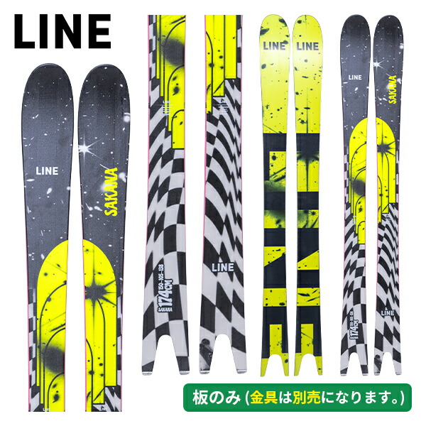 楽天市場】ライン スキー板 LINE ペスカド PESCADO (板のみ) 【25-26