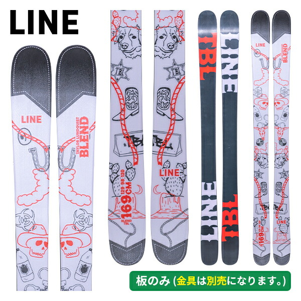 楽天市場】ライン スキー板 LINE ペスカド PESCADO (板のみ) 【25-26