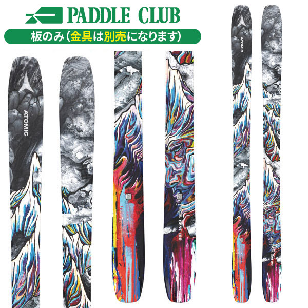 楽天市場】ATOMIC アトミック スキー板 24-25 Bent 100 ベント100