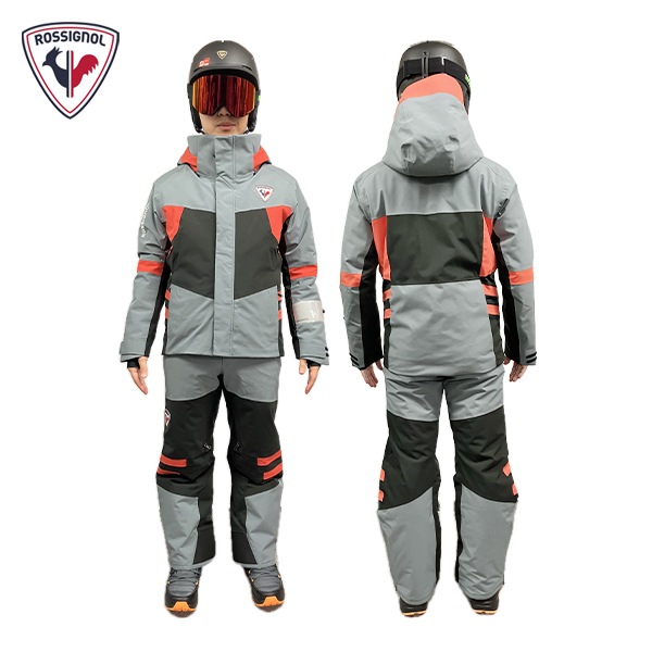 スキーの板お召しもの ロシニョール ROSSIGNOL 示威運動野球クラブ上衣 DEMO TEAM JACKET + 示威運動野球クラブズボン下 DEMO TEAM PANTS RLOJJ12 [2026] [ss_W02] 百貨店SALE 継続期間制限事項