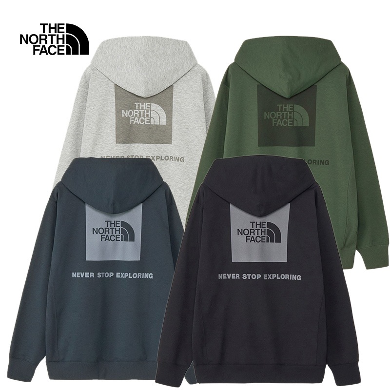 ザ・ノース・フェイス THE NORTH FACE Back Square Logo Hoodie バックスクエアロゴフーディ メンズ NT62533｜スキーインパクト