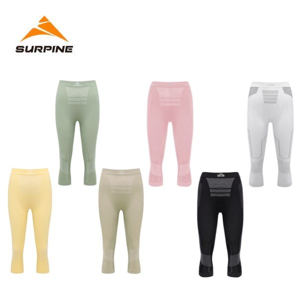 サーパイン SURPINE レディース ベースレイヤー HEATLOCK PRO THERMAL BASELAYER 3/4 BOTTOM W BLWPDW040
