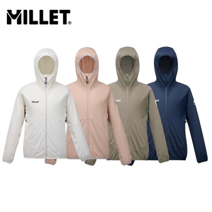 ミレー MILLET SOL MESH HOODIE W フリース レディース MIV02204 2026春夏M|スキーインパクト