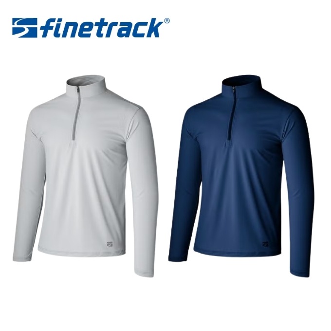 ファイントラック finetrack メンズ ドラウトシェードジップネック Men's アウトドア FMM1903｜スキーインパクト