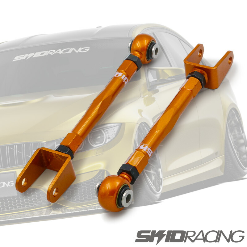 スキットレーシング　リアトーコントロールアーム 楽天市場】車検OK S14 S15 リア アーム 4点セット ドリフト用