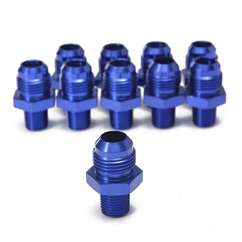 楽天市場】ホースサイズ 変換 アダプター AN8 オス - 1/8NPT オス