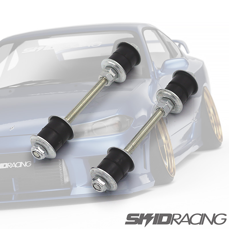 楽天市場 S13 S14 調整式 スタビリンク 強化 ブッシュ 車高短 対応 スタビライザーリンク リア S15 180sx スキッドレーシング Skid Racing R32 R33 R34 Skid Racing 楽天市場店