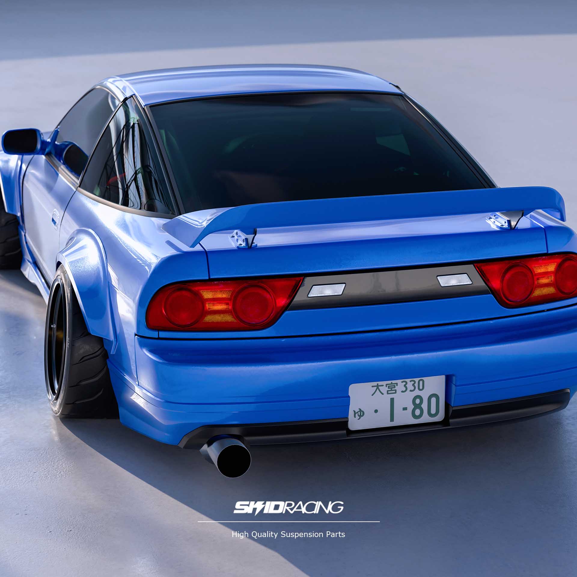 180sx ダックテール 180sx リア スポイラー ウィング ダックテール スキッド