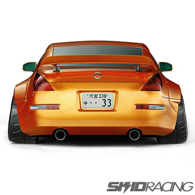 楽天市場】z33 フェアレディZ リア スポイラー ダックテール スキッドレーシング skidracing : SKID RACING 楽天市場店