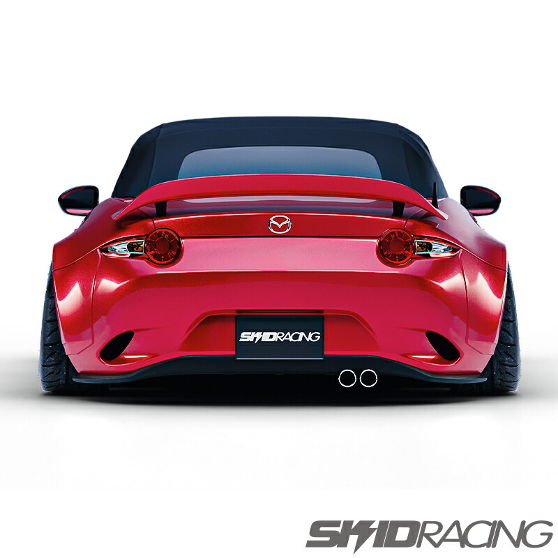 ND ロードスター リア スポイラー ウィング ダックテール スキッドレーシング skidracing