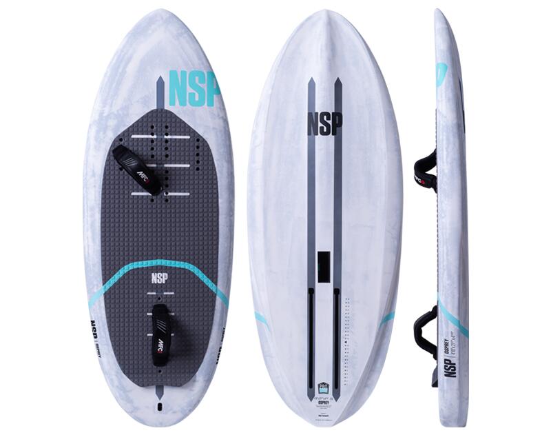 Cabrinha LINK 4'3\" フォイルボード 2024 Cabrinha Link Foilboard – Green Hat Kiteboarding