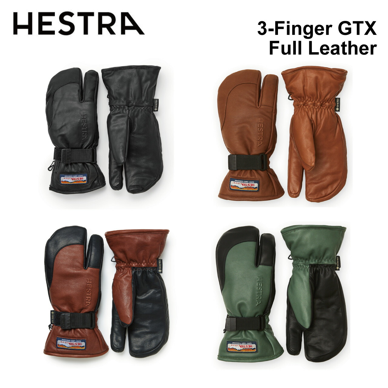 楽天市場】24-25 HESTRA ヘストラ 3-Finger Full Leather スキー