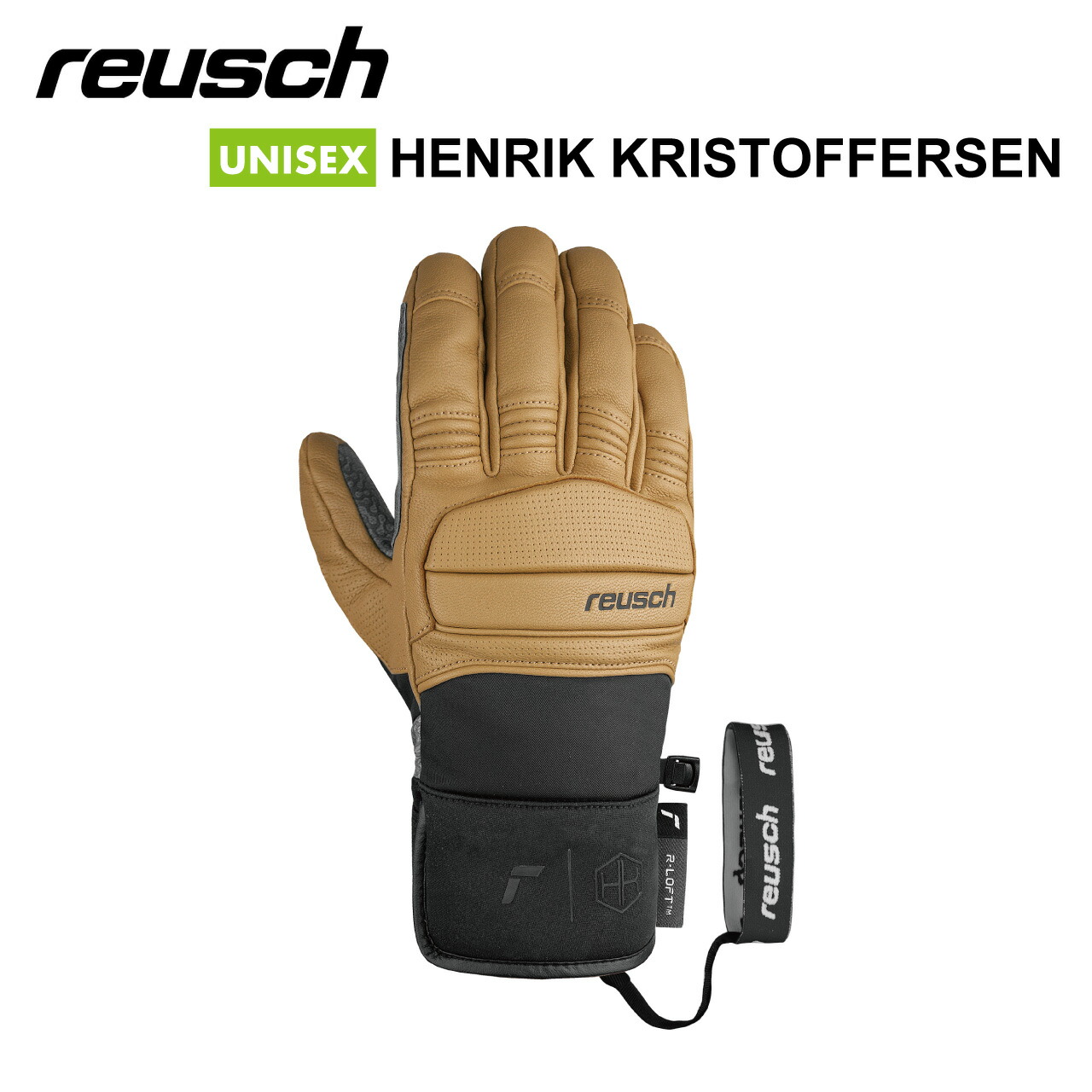 24-25 REUSCH ロイシュ HENRIK KRISTOFFERSEN スキーグローブ メンズ 男性 厚手レザー 保温性 防風性 通気性 ソフト 暖かい 外縫い仕様 手袋 スキー スノーボード ゲレンデ パーク ウィンタースポーツ 6401118 国内正規品 送料無料