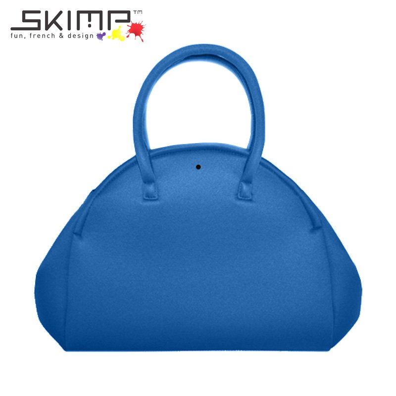 豪奢な レディース トートバッグ ネオプレン ブランド Skimp 上品 大人 軽量 ゴルフ パステルカラー 丸型 明るめ 青 ブルー 洗える ヨガ ジム 軽い 撥水 無地 ネオプレーン 秋 Sci 09 Minder Com Tr