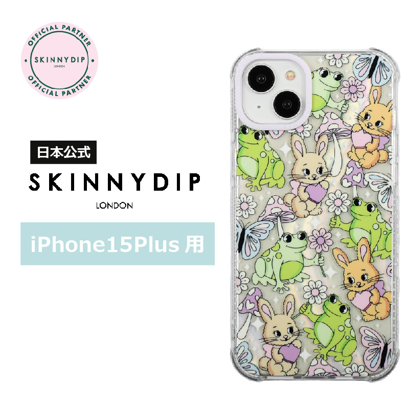 楽天市場】【公式】SKINNYDIP iPhone15Plus用 ケース