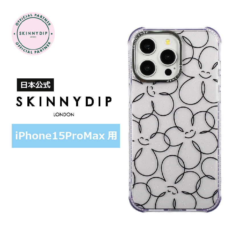 楽天市場】【公式】SKINNYDIP iPhone15ProMax用 ケース ディスコ