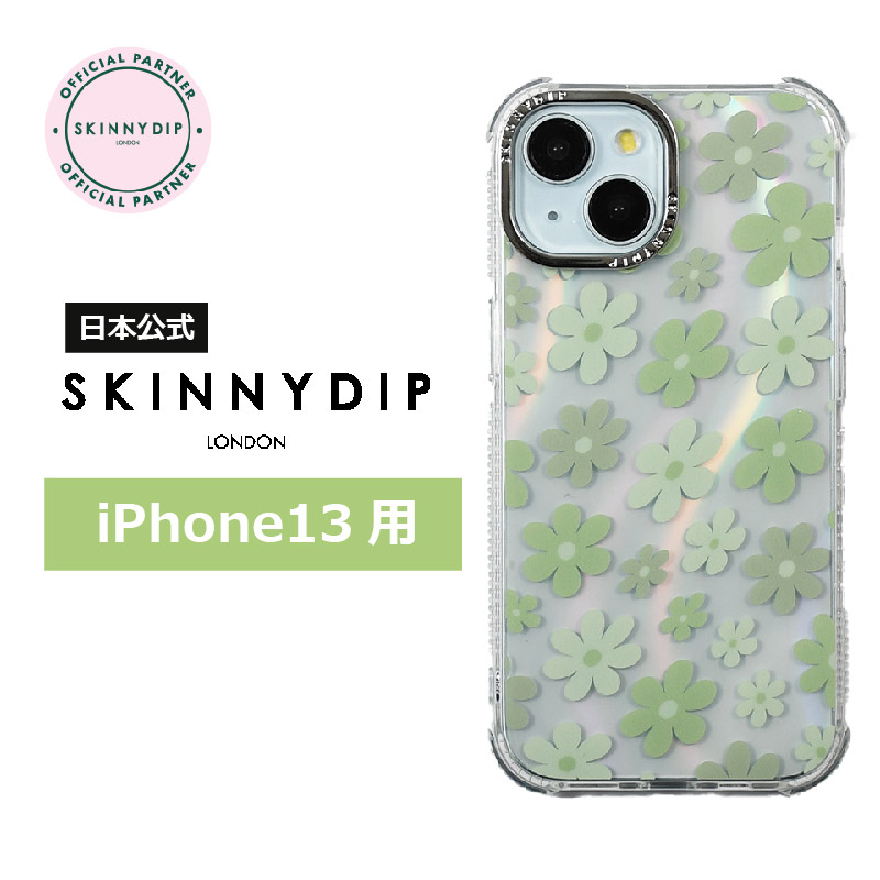 楽天市場】【公式】SKINNYDIP iPhone13用 ケース ミニマルホロ