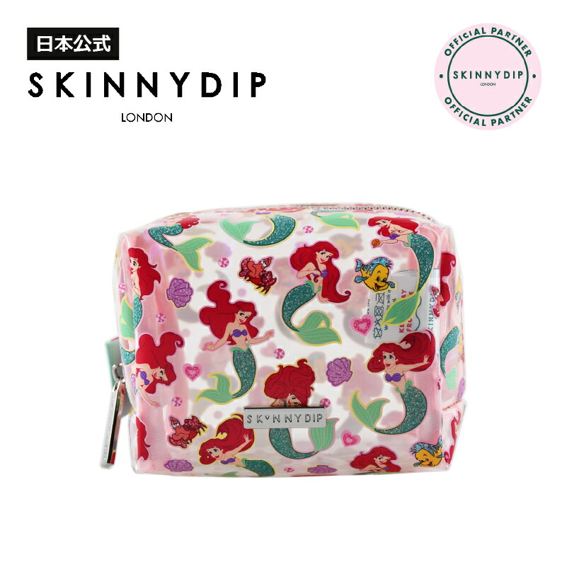 R❤️ディズニープリンセス小物入れ❤️ 楽天市場】【公式】SKINNYDIP ポーチ Drop3 シンデレラ
