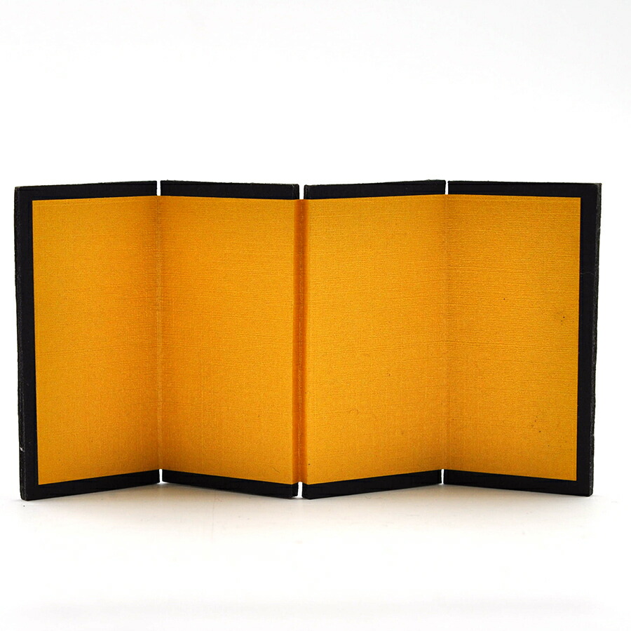 楽天市場】金屏風（きんびょうぶ）4曲 L 高さ35cm 和装ウェルカム