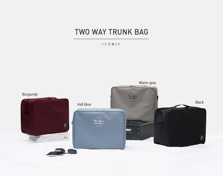 楽天市場 Iconic 2way Trunk Bag トラベルスーツケース ４種類旅行 スーツケース 日帰り旅行 トラベル シンプル おしゃれ ケースすっきり 汚れにくい Skip 楽天市場店