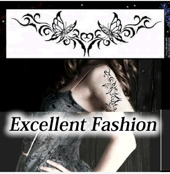 楽天市場 ２連の蝶々 フェイク タトゥーシール Temporary Tattoos Rcp 刺青 入れ墨 シール 仮装 クラブ ハロウィン イベント ワンポイント 腕 バタフライ ちょうちょう Skip 楽天市場店