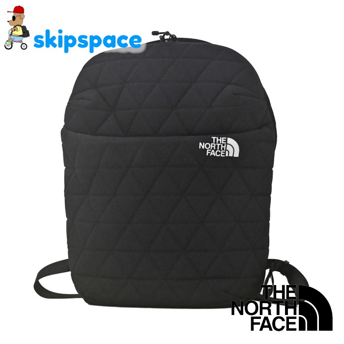 THE NORTH FACE(ザノースフェイス) ジオフェイススリムパック 背嚢 NM32350 黒いこと うしろ側容器に並べる デイパック GeofaceSlimPack