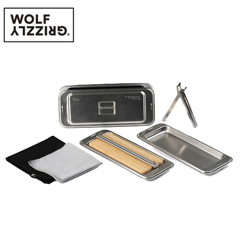 ウルフアンドグリズリー WOLF AND GRIZZLY クックセット Cook Set ステンレス 調理 グリル キャンプ用品 アウトドア｜PDスキークラブ365 16,060円