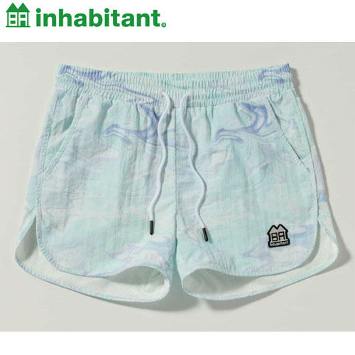 inhabitant インハビタント Boat Womans Dry Shorts (PH6200 BLUE) ：ISW23OB10