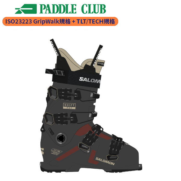 [旧モデルブーツ] サロモン SALOMON SHIFT PRO 120 AT GW シフトプロ ウォークモード付 L47640200 スキーブーツ [24-25][ポイント5倍]