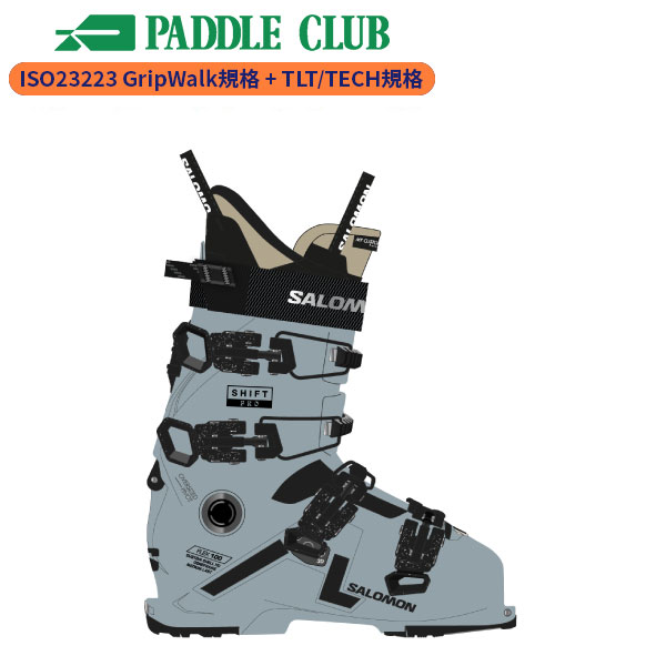 [旧モデルブーツ] サロモン SALOMON SHIFT PRO 100 W AT GW シフトプロ レディース L47640600 スキーブーツ [24-25][ポイント10倍]｜PDスキークラブ365