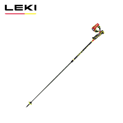 スキーポール レキ LEKI ヴェノム バリオ VENOM VARIO 3D 伸縮 トリガー (レッド/ネオンイエロー)25-26 FW[ポイント5倍]