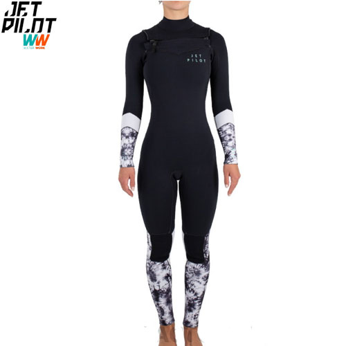 JETPILOT ジェットパイロット ウェットスーツ レディース X1 LADIES 3X2 CZ LS STEAMER GBS (ブラック) JA21256