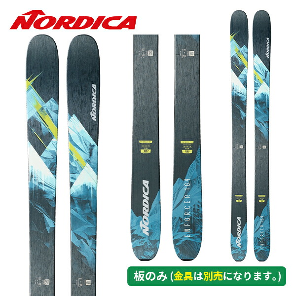 ノルディカ NORDICA エンフォーサー104 ENFORCER 104 (板のみ) オール山岳 0A548100001 [スキーの板板] [25-26] [2026] [旧模範例スキーの板]