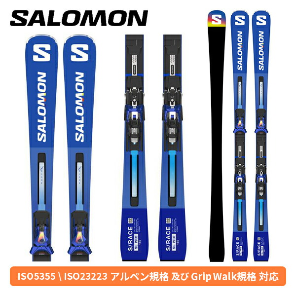 サロモン SALOMON エスレースプロ S/RACE PRO SL+I12 GW (金具付き添い人) L47890100 [スキーの板板] [25-26] [2026] [NEW真似形] one color
