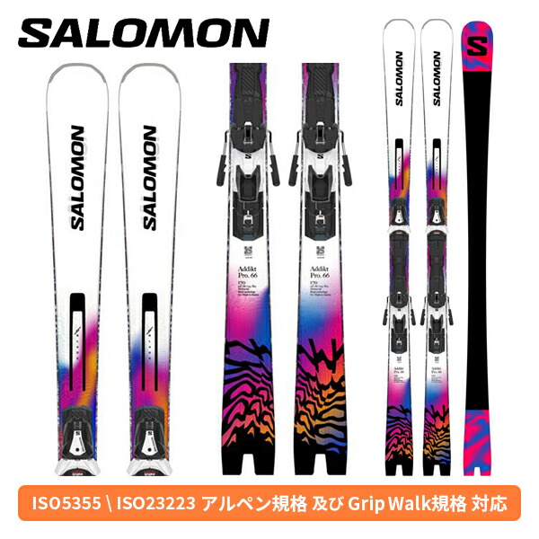 楽天市場】サロモン スキー板 2025 SALOMON ADDIKT PRO + MI12 GW