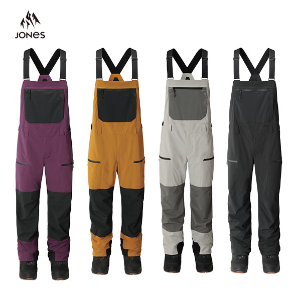 スキーウエア ジョーンズ JONES マウンテン サーフ リサイクルド ビブズ MTN Surf Recycled Bibs [69124309] メンズ｜PDスキークラブ365