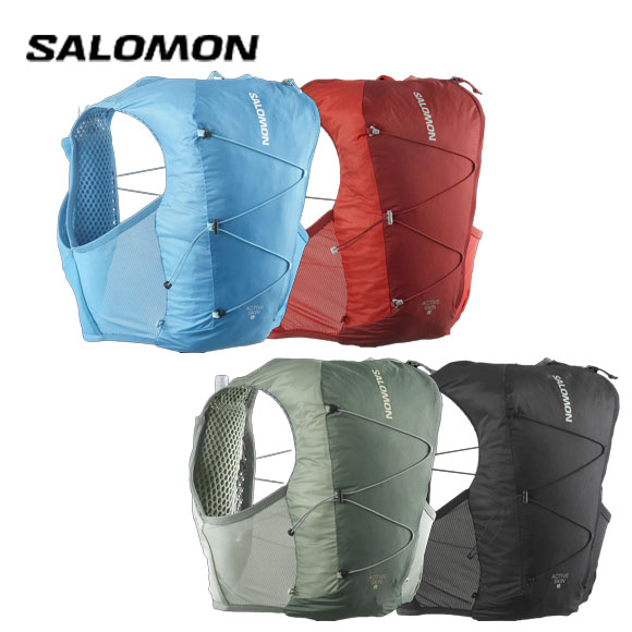 SALOMON サロモン ACTIVE SKIN 8 SETトレイル駈けっくら 御徒面子 [ユニ一発やる] [2026春夏]