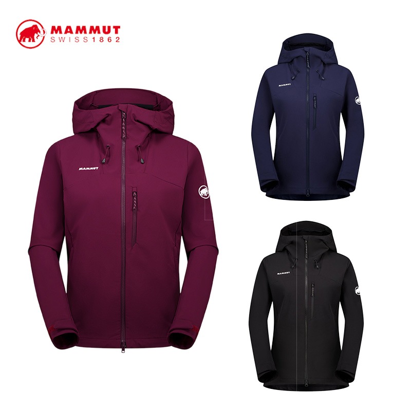 マムート MAMMUT トレッカーズ ホンブルグ帽外殻 フーデッド 上衣 アジアン相応う Trekkers SO Hooded Jacket AF Women 1011-02530 [2026SS][尖んがり10倍]