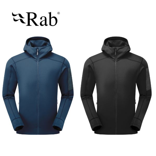 ラブ Rab モデュラスフーディー Modulus Hoody フリース ミドルレイヤー メンズ QFG-15|PDスキークラブ365