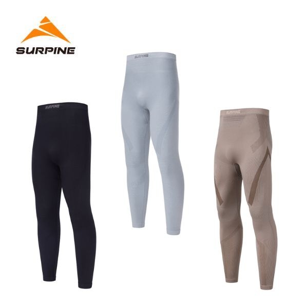 サーパイン SURPINE メンズ ベースレイヤー PEAKCASH CASHMERE & WOOL FUNTIONAL BASELAYER BOTTOM M SLWPDM093