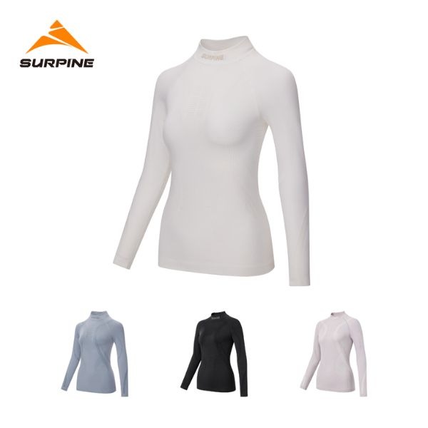 サーパイン SURPINE レディース ベースレイヤー PEAKCASH CASHMERE & WOOL FUNTIONAL BASELAYER TOP W SLWTDW095
